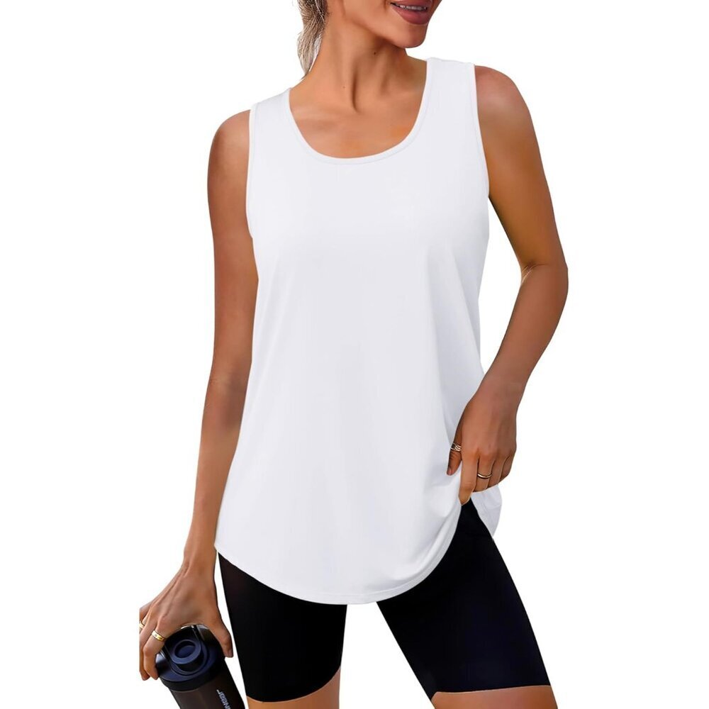 Women’s Athletic Tank Top Lightweight Breathable Workout Shirt for Summer